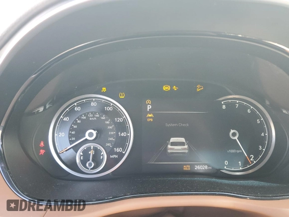 2022 Genesis GV70 2.5T с VIN KMUMADTB5NU043992, выставлен на аукционе Copart как лот 52814965 с пробегом 26 028 миль миль и Списание • Salvage title. История ставок и продаж доступна на DreamBid. Изображение 9.