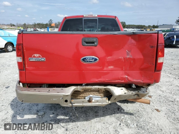 2004 Ford F-150 XL with VIN 1FTPX125X4NB99009, listed as a Copart auction lot 49080035 with 188,412 mi miles and Salvage Title. Bid and sale history available at carsss.com. Image 6.