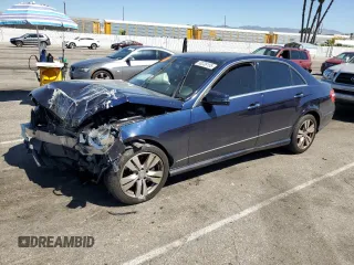 2013 Mercedes-Benz E-Class E 350 Luxury BlueTEC with VIN WDDHF2EBXDA733993, listed as a Copart auction lot 50238155 with 115,875 mi miles and Salvage Title. Bid and sale history available at carsss.com. Image 1.