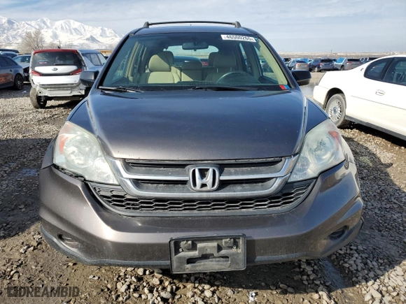 2010 Honda CR-V LX with VIN 5J6RE4H30AL002842, listed as a Copart auction lot 46500265 with 220,306 mi miles and Salvage Title. Bid and sale history available at carsss.com. Image 5.