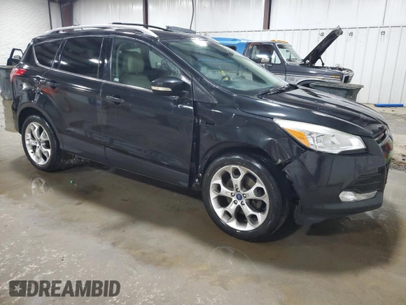 2015 Ford Escape Titanium with VIN 1FMCU9J95FUC36112, listed as a Copart auction lot 61374015 with 111,041 mi miles and Salvage title. Bid and sale history available at DreamBid. Image 4.