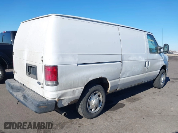 2012 Ford Econoline Cargo Commercial with VIN 1FTNE1EW7CDB34365, listed as a IAAI auction lot 41475570 with 278,883 mi miles and . Bid and sale history available at DreamBid. Image 4.