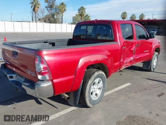 2010 Toyota Tacoma PreRunner with VIN 3TMKU4HN3AM025901, listed as a IAAI auction lot 41709049 with 168,527 mi miles and . Bid and sale history available at DreamBid. Image 4.