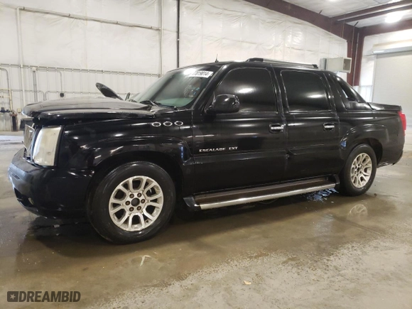 2002 Cadillac Escalade EXT with VIN 3GYEK63N42G271954, listed as a Copart auction lot 77019014 with 149,984 mi miles and Non Repairable. Bid and sale history available at carsss.com. Image 1.