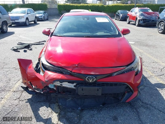 2021 Toyota Corolla Hatchback SE with VIN JTND4MBE1M3110769, listed as a IAAI auction lot 41874276 with 44,964 mi miles. Bid and sale history available at carsss.com. Image 12.