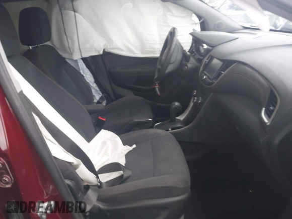 2017 Chevrolet Trax LS with VIN 3GNCJKSB9HL273738, listed as a IAAI auction lot 42046916 with 65,654 mi miles. Bid and sale history available at carsss.com. Image 5.