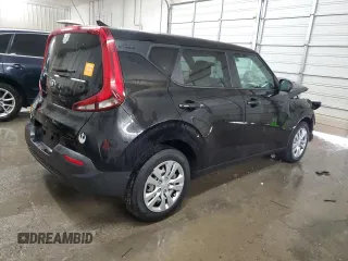 2020 Kia Soul LX with VIN KNDJ23AU9L7721074, listed as a Copart auction lot 85486454 with 47,618 mi miles and Salvage Title. Bid and sale history available at carsss.com. Image 3.