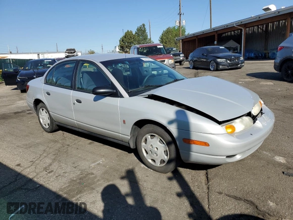 2001 Saturn SL z VIN 1G8ZH52891Z317279, wystawiony jako Copart lot #55163885 z przebiegiem 136 029 mil mil oraz Nie do naprawy • Non repairable. Historia ofert i sprzedaży dostępna na DreamBid. Obrazek 4.