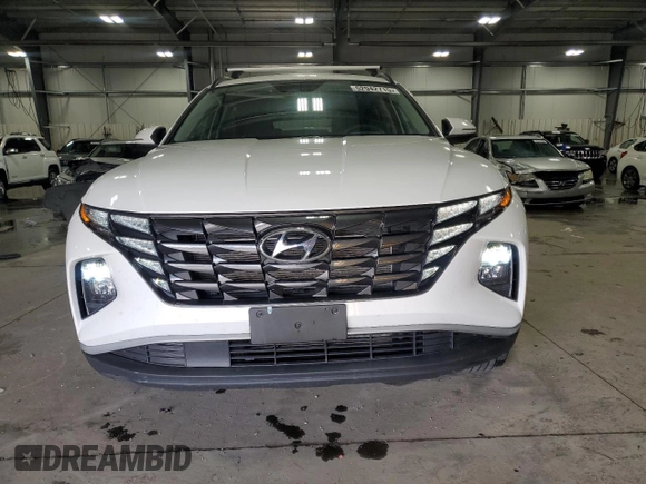 2023 Hyundai Tucson SEL with VIN 5NMJBCAE7PH277958, listed as a Copart auction lot 52942715 with 21,520 mi miles and Salvage title. Bid and sale history available at DreamBid. Image 5.