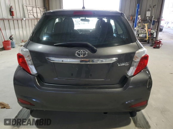 2014 Toyota Yaris L with VIN VNKJTUD39EA011529, listed as a Copart auction lot 81510314 with 185,470 mi miles and Clean Title. Bid and sale history available at carsss.com. Image 6.
