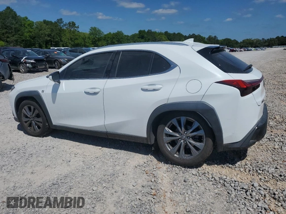 2019 Lexus UX 200 with VIN JTHY3JBH0K2019012, listed as a Copart auction lot 52217285 with 40,617 mi miles and Salvage title. Bid and sale history available at DreamBid. Image 2.
