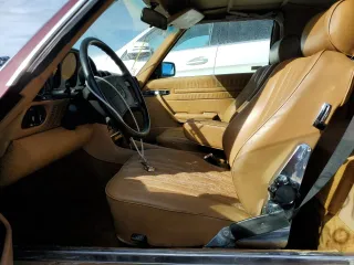1987 Mercedes-Benz 560 560SL with VIN WDBBA48D0HA059591, listed as a Copart auction lot 76627544 with 57,059 mi miles and Non Repairable. Bid and sale history available at carsss.com. Image 7.