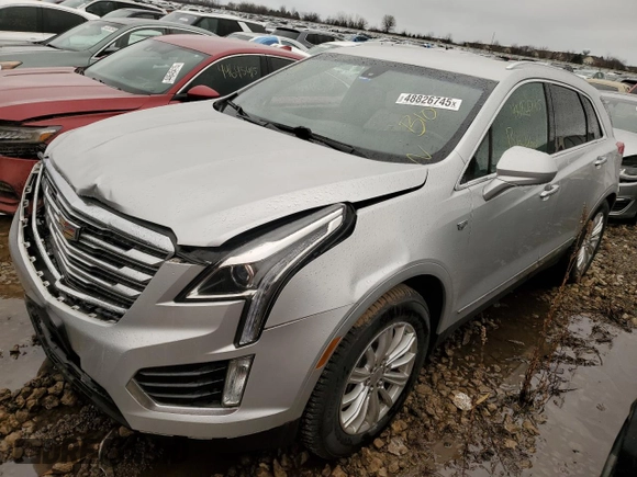 2018 Cadillac XT5 FWD with VIN 1GYKNARS6JZ237930, listed as a Copart auction lot 48826745 with Not provided miles and Salvage title. Bid and sale history available at DreamBid. Image 1.