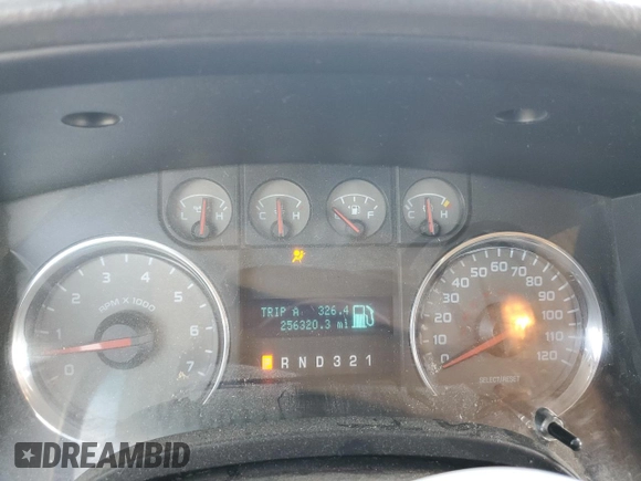 2010 Ford F-150 XL with VIN 1FTFW1CV6AFC27519, listed as a Copart auction lot 52773375 with 256,320 mi miles and Salvage Title. Bid and sale history available at carsss.com. Image 9.
