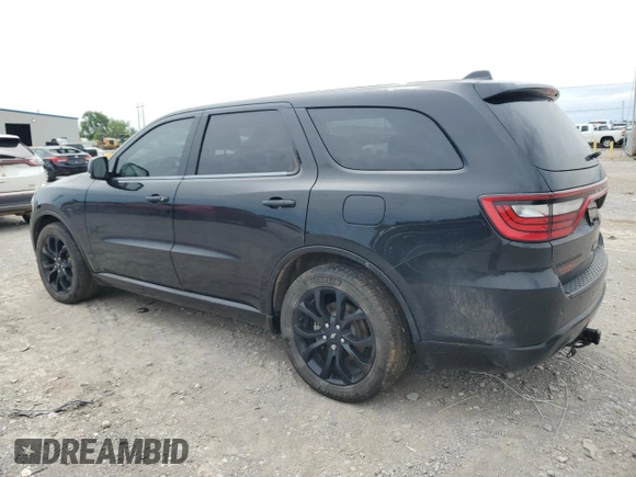 2020 Dodge Durango GT with VIN 1C4RDHDG0LC161341, listed as a Copart auction lot 55792215 with 83,291 mi miles and Non repairable. Bid and sale history available at DreamBid. Image 2.