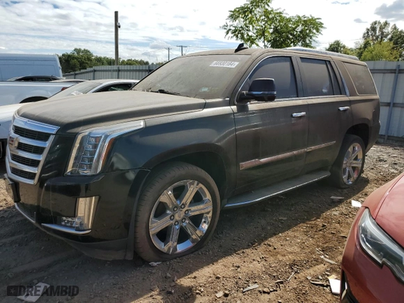 2016 Cadillac Escalade Luxury Collection with VIN 1GYS4BKJ7GR176445, listed as a Copart auction lot 66930184 with 71,356 mi miles and Salvage Title. Bid and sale history available at carsss.com. Image 1.