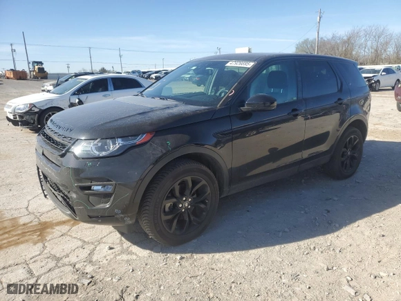 2016 Land Rover Discovery Sport HSE with VIN SALCR2BG4GH616023, listed as a Copart auction lot 47926695 with 68,802 mi miles and Salvage Title. Bid and sale history available at carsss.com. Image 1.