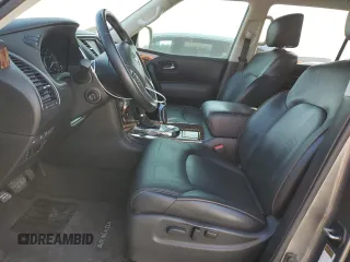 2019 Nissan Armada Platinum with VIN JN8AY2NF3K9350845, listed as a Copart auction lot 47219855 with 64,743 mi miles and Salvage title. Bid and sale history available at DreamBid. Image 7.