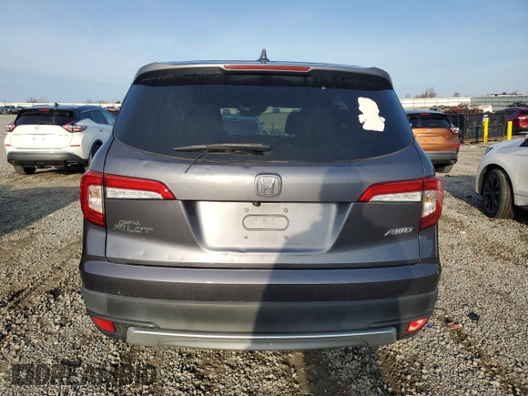 2020 Honda Pilot EX-L with VIN 5FNYF6H59LB016899, listed as a Copart auction lot 51489125 with 53,904 mi miles and Salvage title. Bid and sale history available at DreamBid. Image 6.