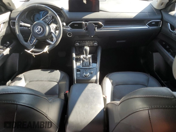2023 Mazda CX-5 2.5 S Premium Package with VIN JM3KFBDMXP0196966, listed as a Copart auction lot 41927495 with 19,687 mi miles and Salvage Title. Bid and sale history available at carsss.com. Image 8.