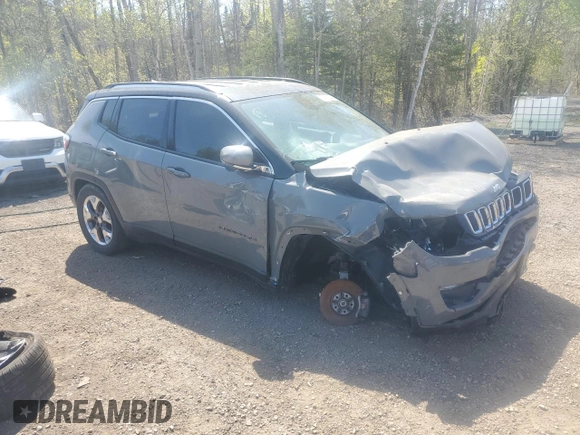 2019 Jeep Compass Limited с VIN 3C4NJDCB5KT693452, выставлен на аукционе Copart как лот 54512635 с пробегом 95 973 миль миль и Списание • Salvage title. История ставок и продаж доступна на DreamBid. Изображение 4.
