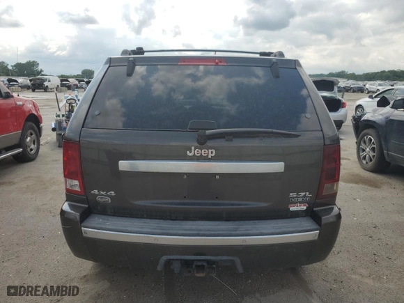 2006 Jeep Grand Cherokee Overland with VIN 1J8HR68246C197515, listed as a Copart auction lot 63510324 with 191,233 mi miles and Salvage Title. Bid and sale history available at carsss.com. Image 6.