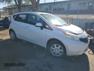 2014 Nissan Note S Plus z VIN 3N1CE2CP4EL435166, wystawiony jako Copart lot #55867635 z przebiegiem 113 366 mil mil oraz Szkoda całkowita • Salvage title. Historia ofert i sprzedaży dostępna na DreamBid. Obrazek 4.