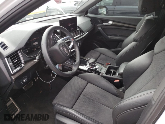 2021 Audi SQ5 Premium Plus with VIN WA1B4AFY5M2040854, listed as a Copart auction lot 45117073 with 42,940 mi miles. Bid and sale history available at carsss.com. Image 7.