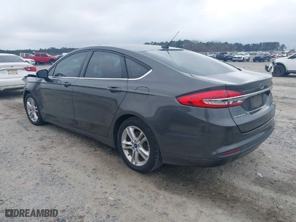 2018 Ford Fusion SE with VIN 3FA6P0HD5JR200165, listed as a IAAI auction lot 41492890 with 90,312 mi miles. Bid and sale history available at carsss.com. Image 3.
