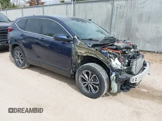 2020 Honda CR-V EX with VIN 7FART6H57LE017356, listed as a IAAI auction lot 42131885 with 105,833 mi miles and . Bid and sale history available at DreamBid. Image 1.