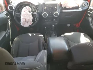 2018 Jeep Wrangler Unlimited Sahara with VIN 1C4HJWEG0JL923216, listed as a Copart auction lot 53347605 with 129,843 mi miles and Salvage title. Bid and sale history available at DreamBid. Image 8.