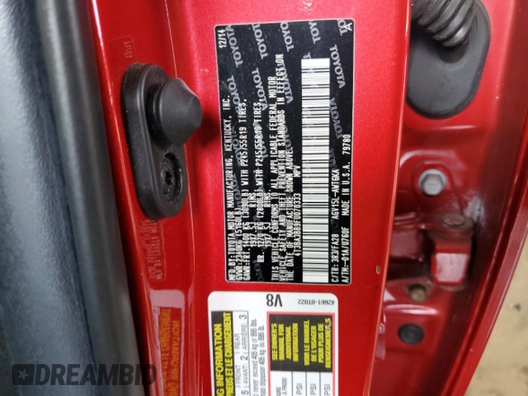 2015 Toyota Venza LE с VIN 4T3BA3BB9FU070333, выставлен на аукционе Copart как лот 61007175 с пробегом 97 112 миль миль и Списание • Salvage title. История ставок и продаж доступна на DreamBid. Изображение 12.