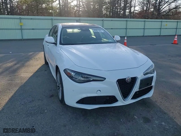 2018 Alfa Romeo Giulia Ti Sport with VIN ZARFAEENXJ7570028, listed as a Copart auction lot 48987355 with 89,546 mi miles and Salvage Title. Bid and sale history available at carsss.com. Image 11.