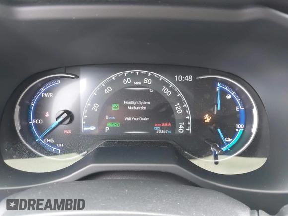 2022 Toyota RAV4 XSE with VIN JTMEB3FV1ND100256, listed as a IAAI auction lot 42127288 with 30,367 mi miles and . Bid and sale history available at DreamBid. Image 7.