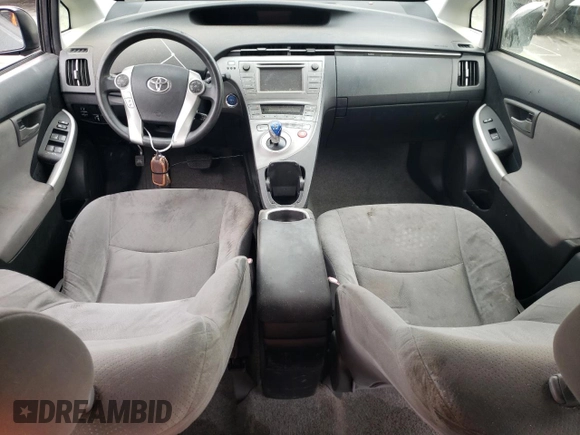 2012 Toyota Prius One with VIN JTDKN3DU7C1535060, listed as a Copart auction lot 55855035 with Not Provided miles and Clean Title. Bid and sale history available at DreamBid. Image 8.