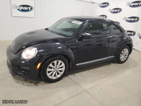 2017 Volkswagen Beetle 1.8T Fleet with VIN 3VWF17AT9HM616259, listed as a Copart auction lot 79226734 with 114,376 mi miles and Clean Title. Bid and sale history available at carsss.com. Image 1.