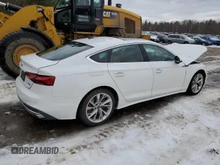 2022 Audi A5 Sportback Premium with VIN WAUABCF5XNA006275, listed as a Copart auction lot 37063213 with 11,690 mi miles. Bid and sale history available at carsss.com. Image 3.