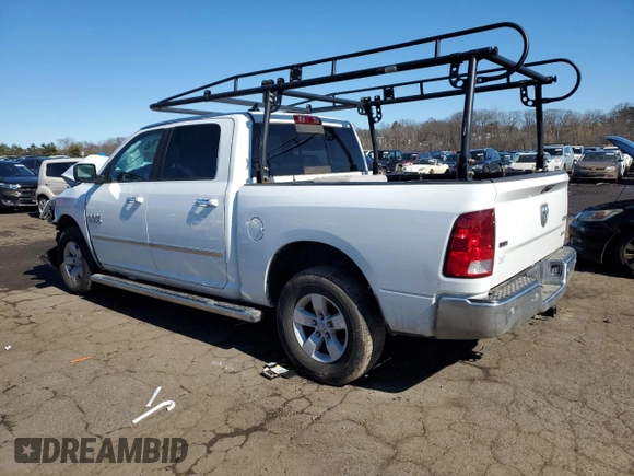 2018 Ram 1500 SLT with VIN 1C6RR7LG3JS272828, listed as a Copart auction lot 46913545 with 161,878 mi miles and Salvage Title. Bid and sale history available at carsss.com. Image 2.