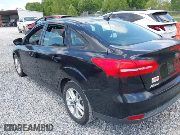 2017 Ford Focus SE with VIN 1FADP3F2XHL243371, listed as a IAAI auction lot 42147795 with 169,188 mi miles. Bid and sale history available at carsss.com. Image 3.