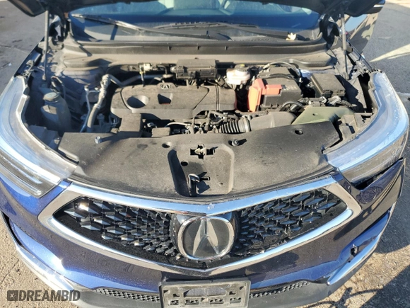 2020 Acura RDX w/Technology Pkg with VIN 5J8TC2H52LL041749, listed as a Copart auction lot 44337615 with 41,541 mi miles and Salvage Title. Bid and sale history available at carsss.com. Image 12.