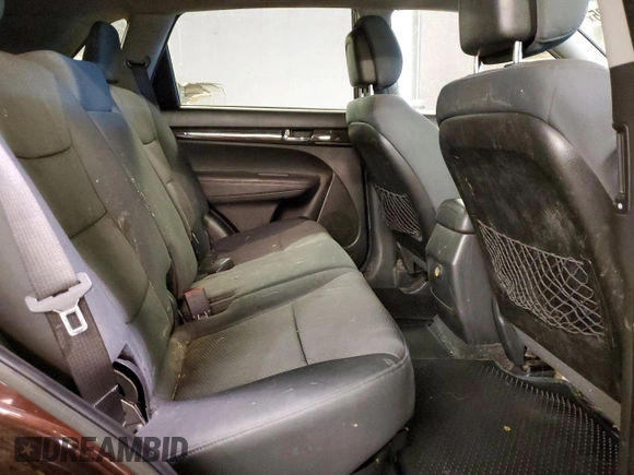 2013 Kia Sorento LX with VIN 5XYKT4A69DG357221, listed as a Copart auction lot 41734095 with 115,261 mi miles and Clean Title. Bid and sale history available at carsss.com. Image 10.