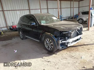 2019 BMW X3 sDrive30i with VIN 5UXTR7C58KLF32117, listed as a IAAI auction lot 41568295 with 60,323 mi miles. Bid and sale history available at carsss.com. Image 1.