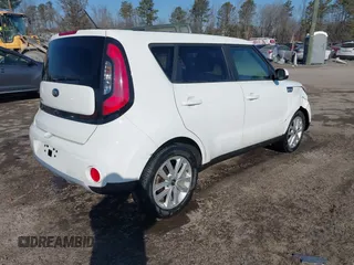 2018 Kia Soul + with VIN KNDJP3A5XJ7604109, listed as a IAAI auction lot 41408748 with 164,457 mi miles. Bid and sale history available at carsss.com. Image 4.