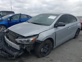 2022 Hyundai Ioniq Blue with VIN KMHC65LC2NU284905, listed as a IAAI auction lot 42193497 with 86,154 mi miles and . Bid and sale history available at DreamBid. Image 2.