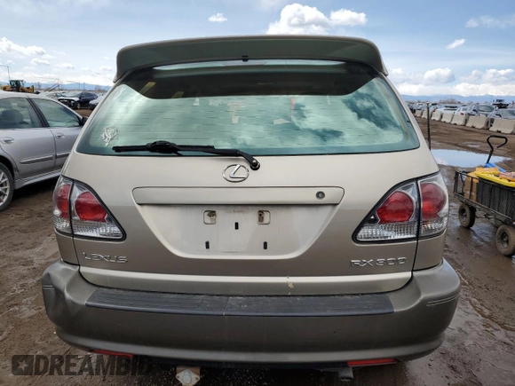 2003 Lexus RX 300 z VIN JTJHF10U030310130, wystawiony jako Copart lot #51695265 z przebiegiem 126 339 mil mil oraz Szkoda całkowita • Salvage title. Historia ofert i sprzedaży dostępna na DreamBid. Obrazek 6.