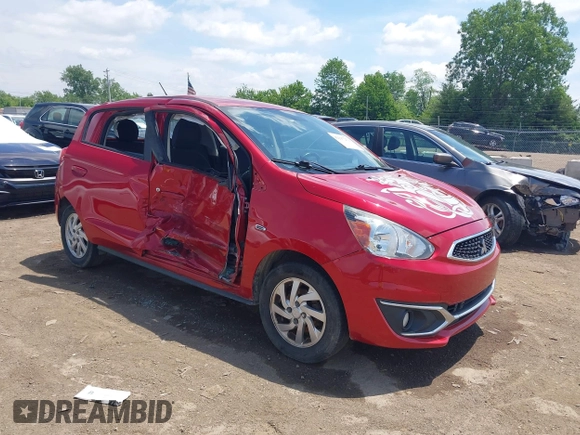 2018 Mitsubishi Mirage SE with VIN ML32A4HJ0JH004436, listed as a IAAI auction lot 42297251 with 105,442 mi miles and . Bid and sale history available at DreamBid. Image 1.