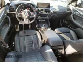 2020 BMW X3 M Competition with VIN 5YMTS0C06L9B67220, listed as a Copart auction lot 82880984 with 39,770 mi miles and Salvage Title. Bid and sale history available at carsss.com. Image 8.