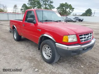 2001 Ford Ranger XL with VIN 1FTYR10DX1TB04805, listed as a IAAI auction lot 41327134 with 182,937 mi miles. Bid and sale history available at carsss.com. Image 1.