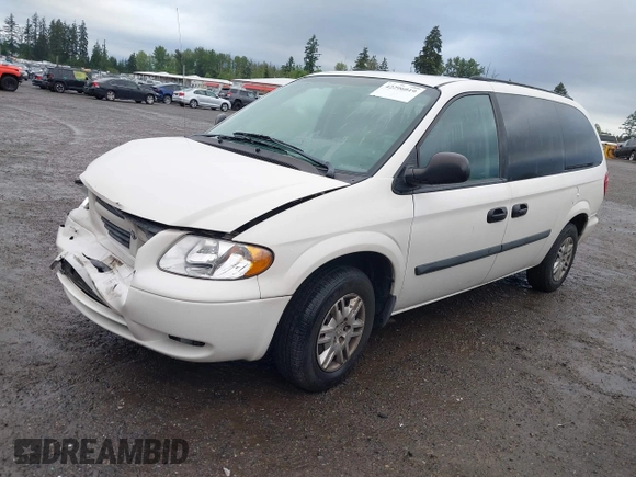 2005 Dodge Caravan SE z VIN 1D4GP24R25B364143, wystawiony jako IAAI lot #42296019 z przebiegiem 140 496 mil mil oraz . Historia ofert i sprzedaży dostępna na DreamBid. Obrazek 2.