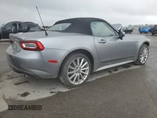 2017 FIAT 124 Spider Lusso z VIN JC1NFAEK0H0127134, wystawiony jako Copart lot #56334925 z przebiegiem 12 367 mil mil oraz Szkoda całkowita • Salvage title. Historia ofert i sprzedaży dostępna na DreamBid. Obrazek 3.